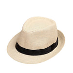 Children Sunhat Kids Summer Beach Straw Hat Jazz Panama