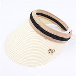 2019 New Woman's Sun Hats Hand Made DIY Straw Bowknot