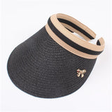 2019 New Woman's Sun Hats Hand Made DIY Straw Bowknot