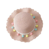 Sun Hats for Children 2020 Summer Beach Girls Straw Weave